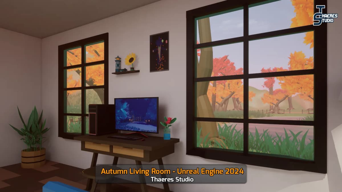 Autumn Living Room — Today