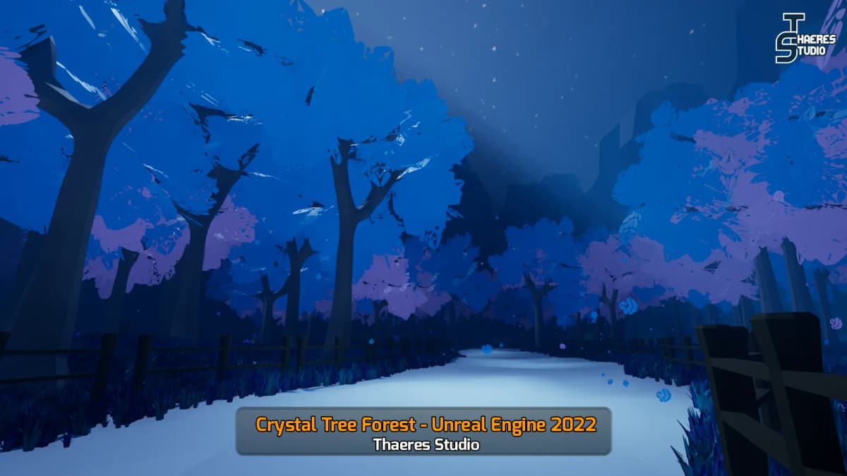 Crystal Tree Forest — The Wall